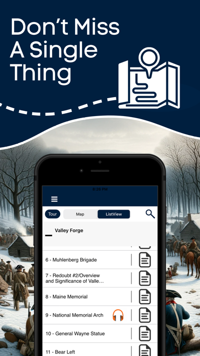 Valley Forge Historical Park iPhone screenshot 4 - Travel app