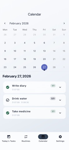 Done Log - Routine Tracker Screenshot 5 of 6