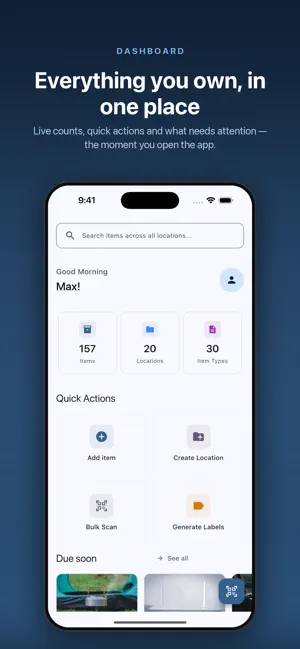 MyStuff: Storage Tracker screenshot 1
