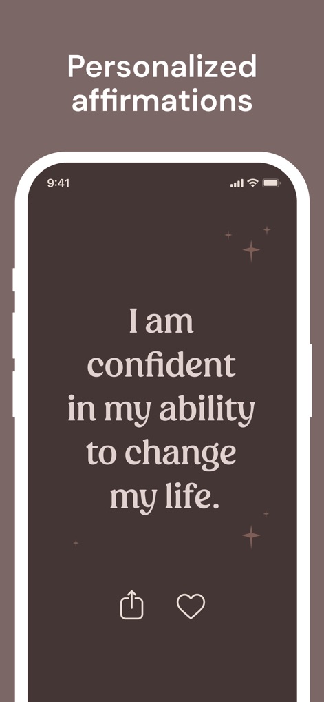 I am - Daily Affirmations - Tailored Affirmation Display