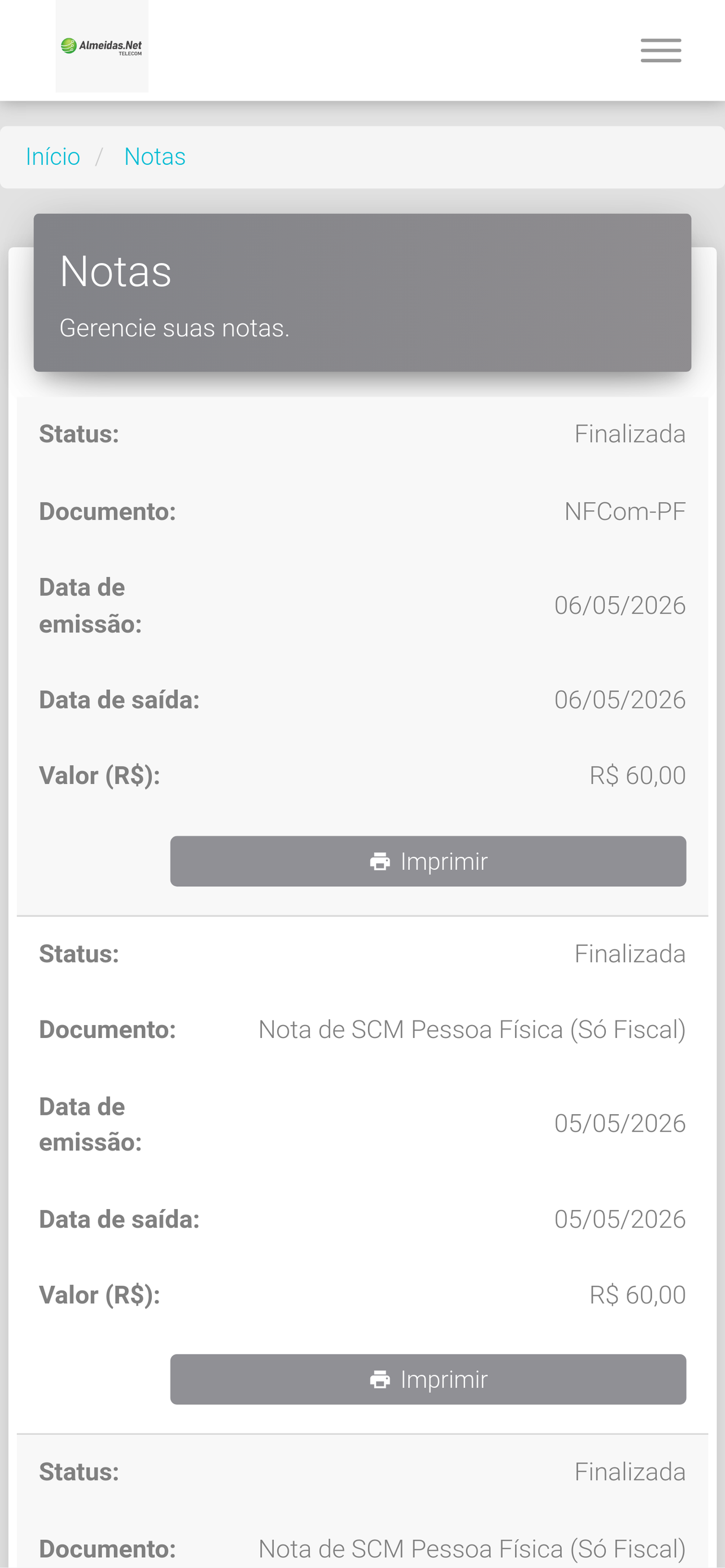 AlmeidasNet screenshot 4