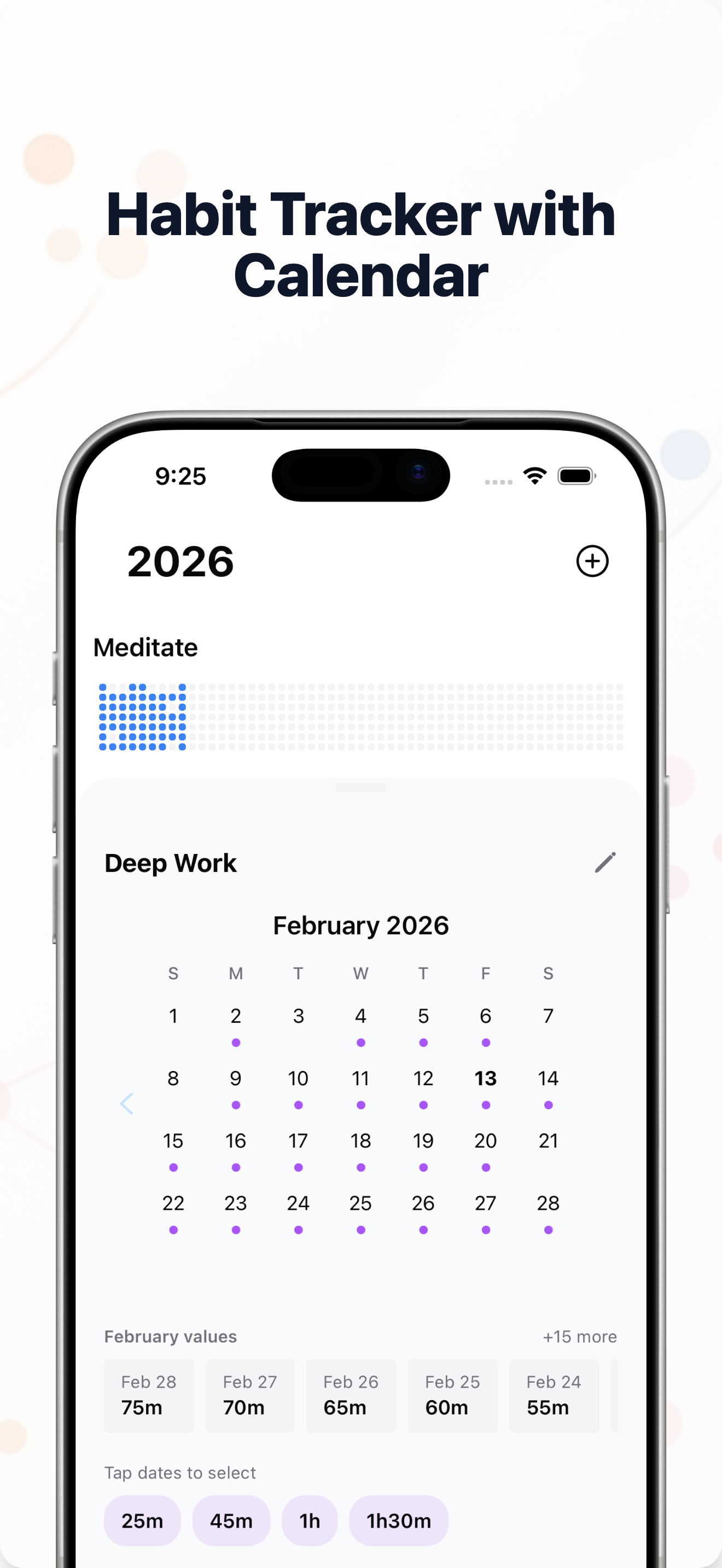 Zenstart: Habit Streak Tracker