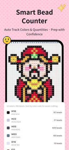 PerlerBead Pattern Maker Screenshot 3 of 5