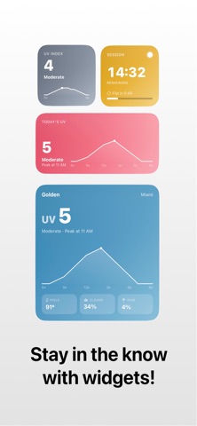 Golden: UV Index & Tan Timer Screenshot 2 of 4