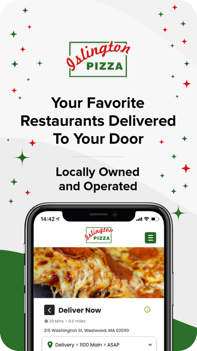 Islington Pizza app screenshot