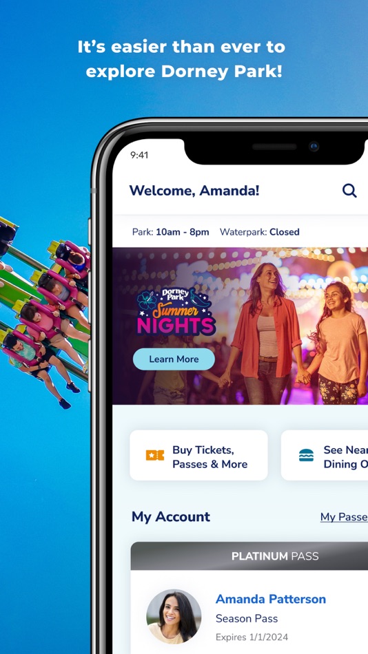 #2. Dorney Park (iOS) بواسطة: Cedar Fair