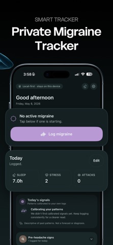 ReliefLog: Migraine Tracker Screenshot 2 of 5