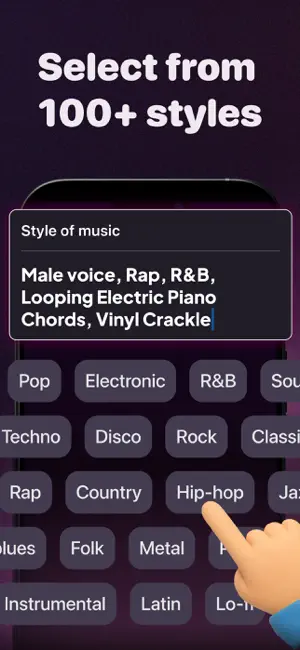 AI Music Song Generator: Songr screenshot 3