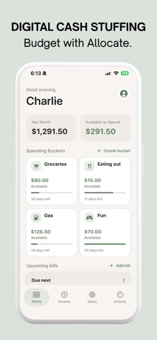 Allot Budgeting Screenshot 1 of 4