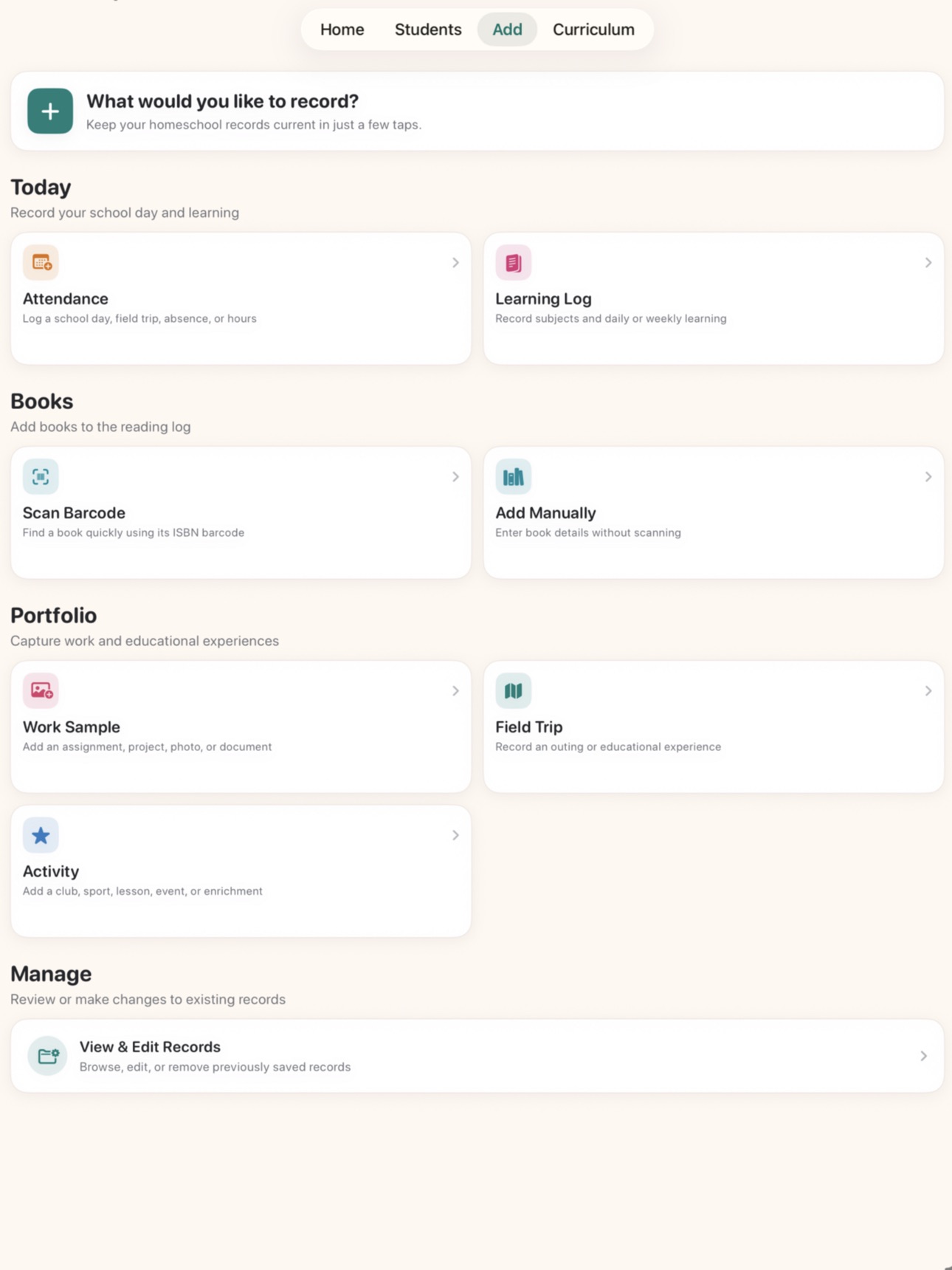 Screenshot 9 of LearnFolio: Homeschool Records