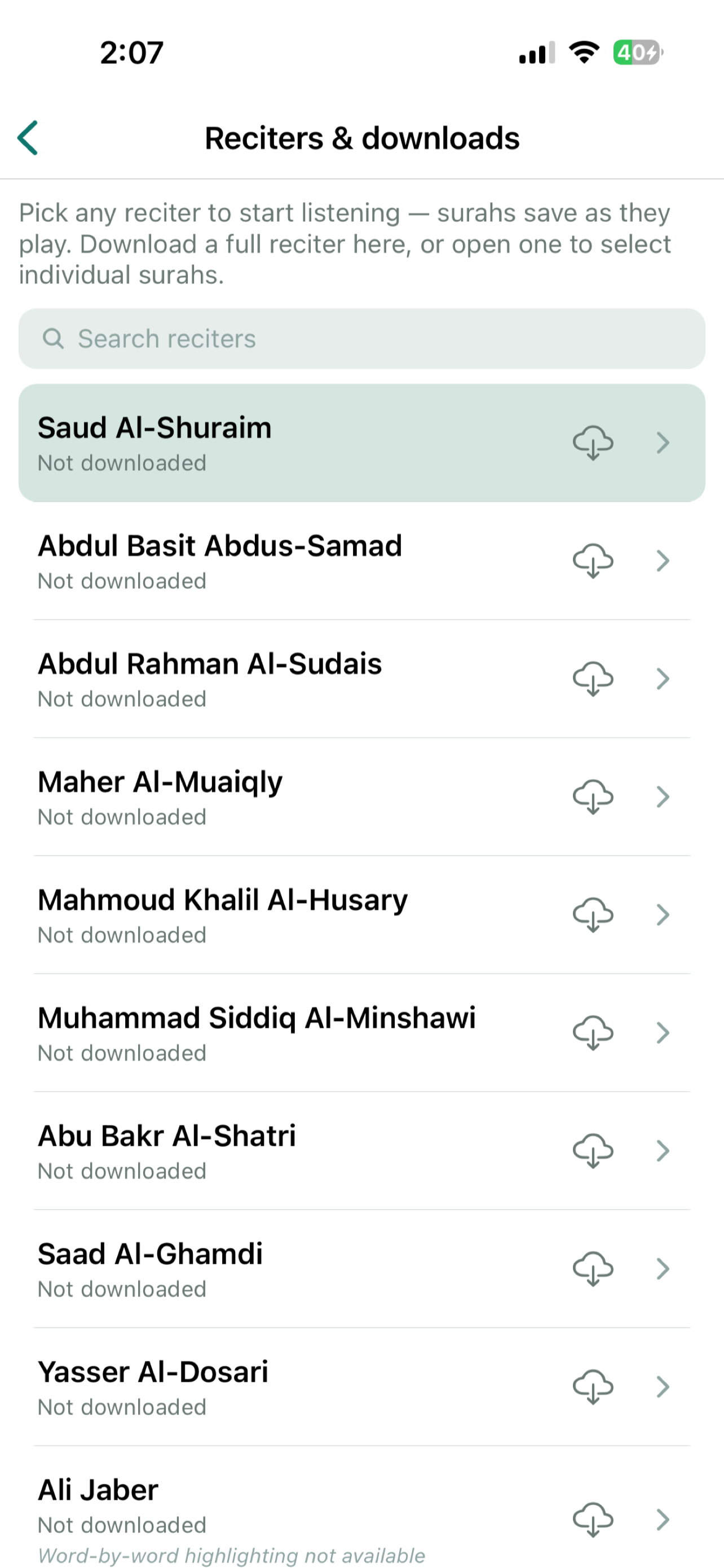 Quran App: Read & Listen screenshot 6