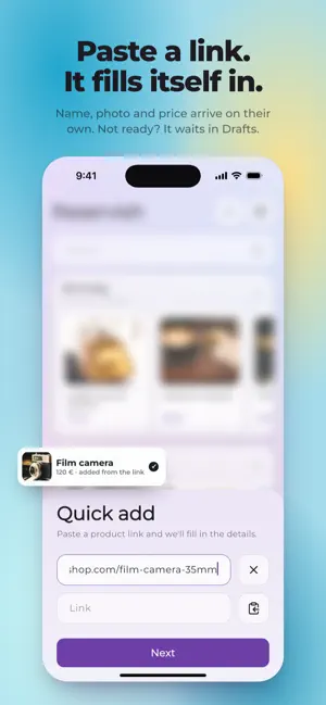 Reservish: Wishlist & Gifts screenshot 4