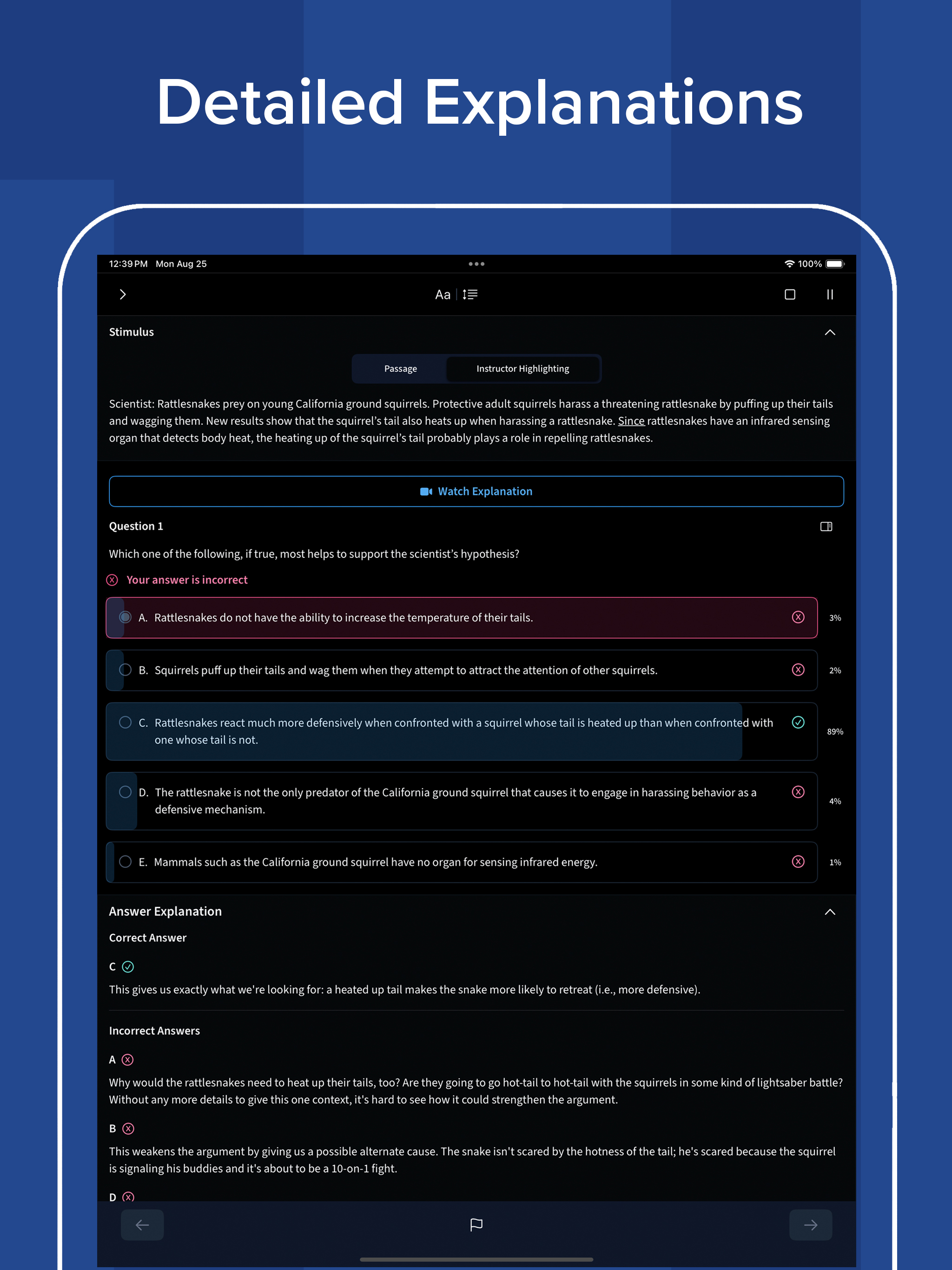 Blueprint LSAT
