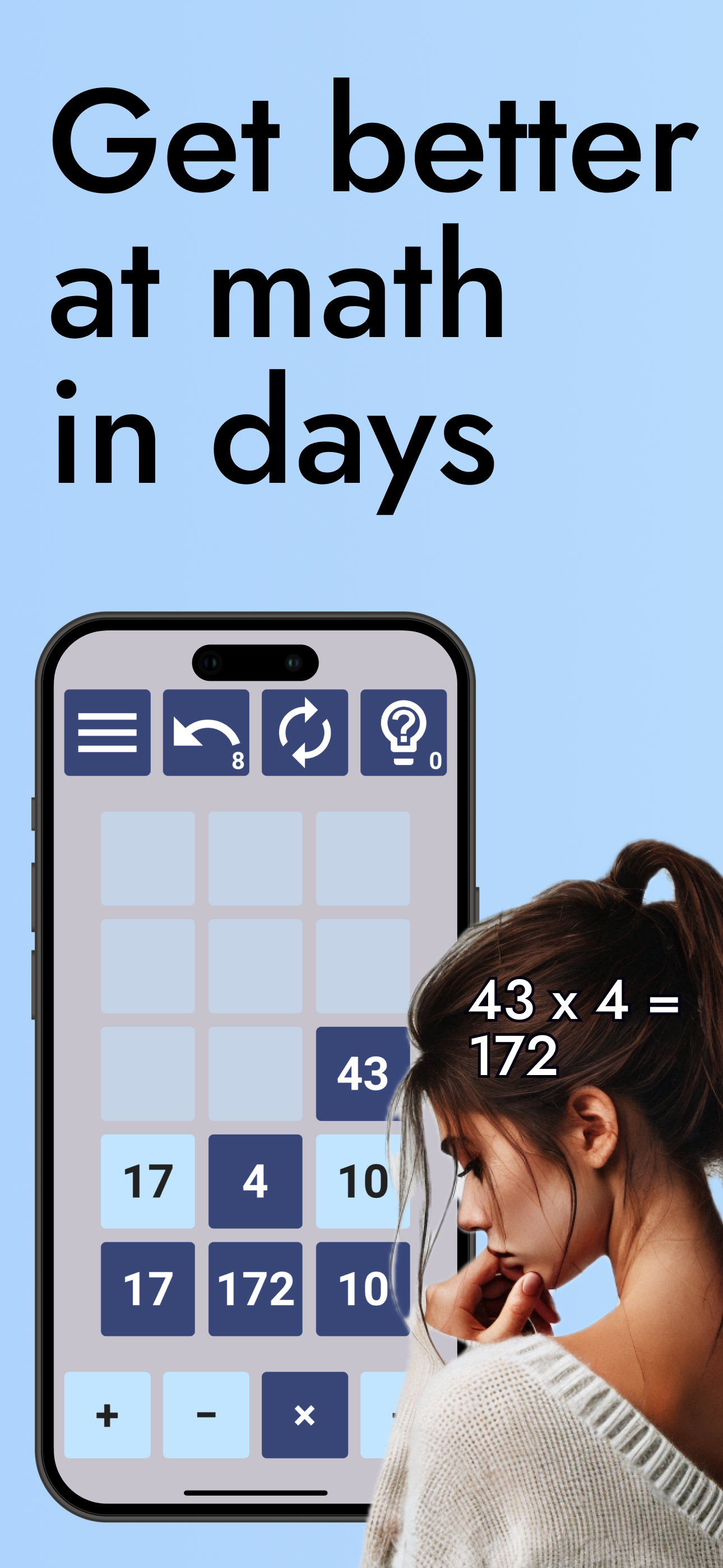 Math Solving Game NumberDrop