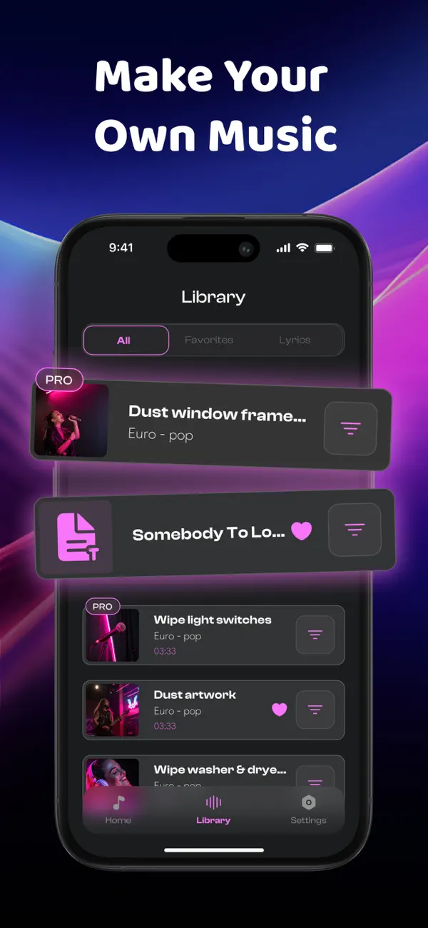 #3. AI Music and Song Generator (iOS) 由: LIONSPACE GLOBAL TECH LTD
