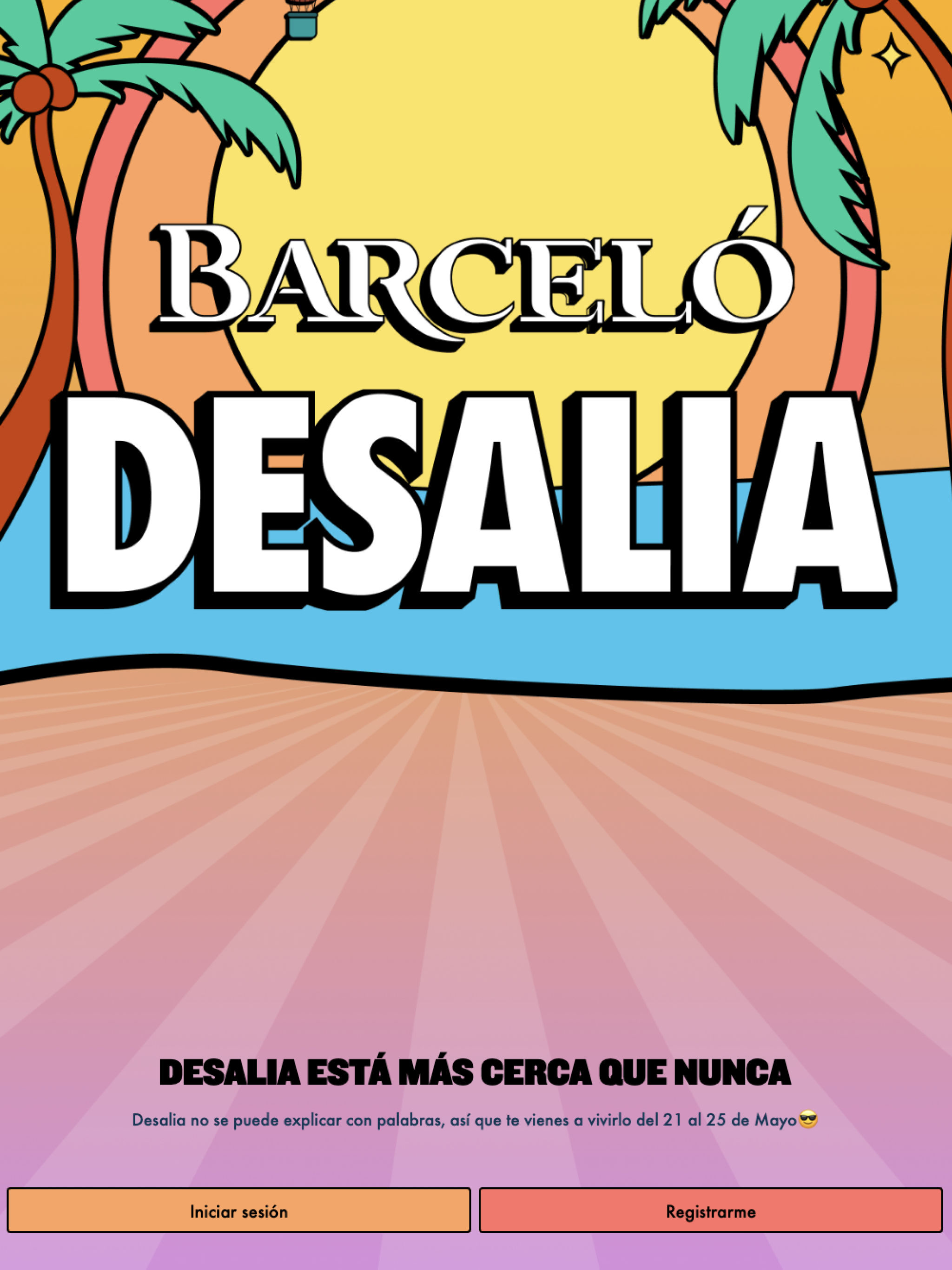 VIVE AHORA Desalia 2026