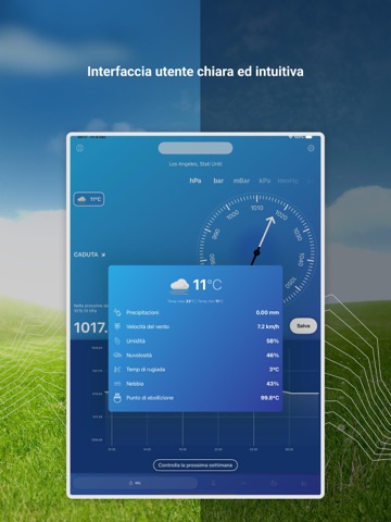 Barometro e altimetro precisi iPad screenshot 3