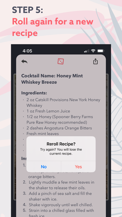 GlassEye - Cocktail Creator Screenshot