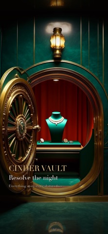 Cinder Vault Escape Room iPhone screenshot