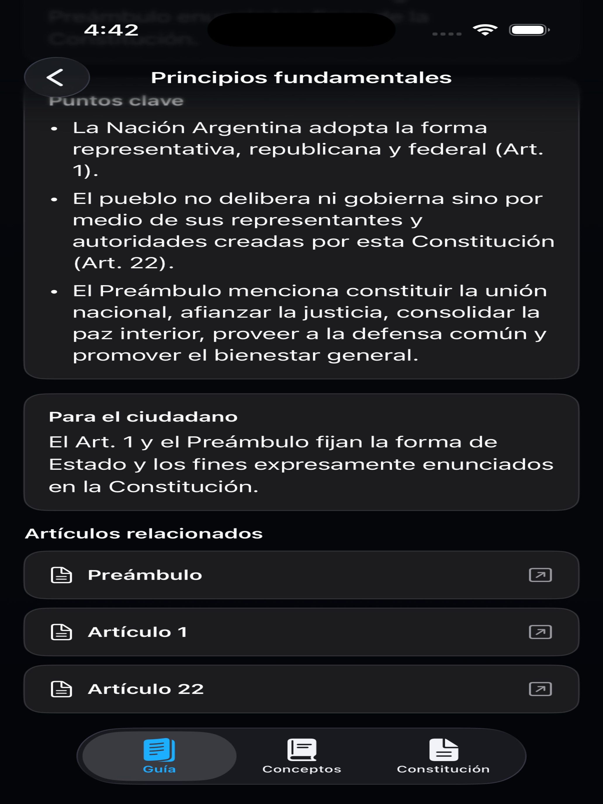 Constitución de Argentina