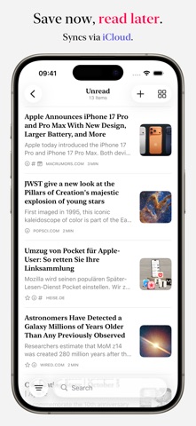 Couch – Read Later Screenshot 1 of 10