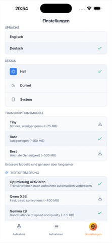 Wortlaut AI screenshot