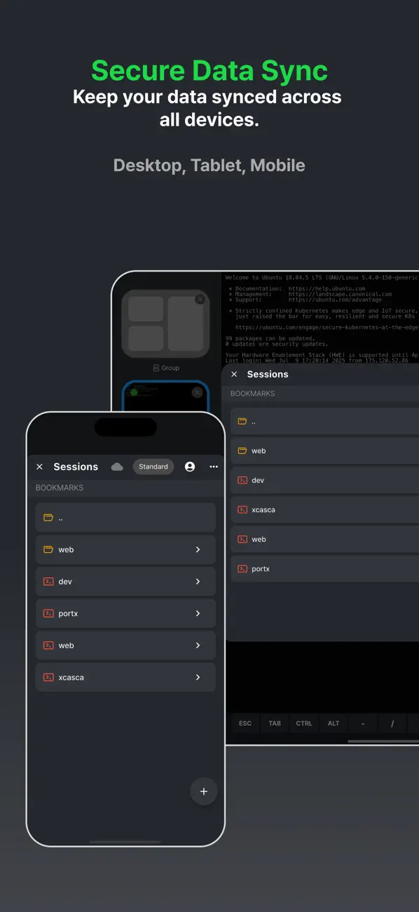 #2. Xcasca - SSH, SFTP Client (iOS) Göre: NetSarang, Inc.