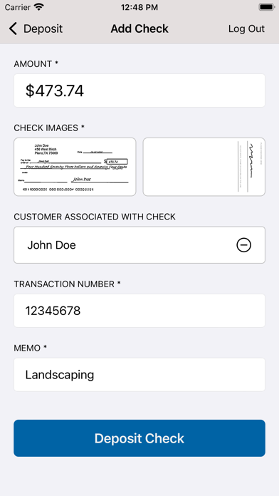 App screenshot