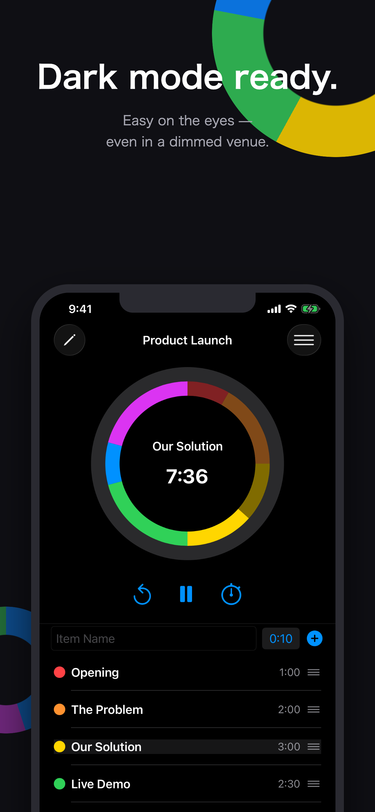 Donut timer screenshot 4