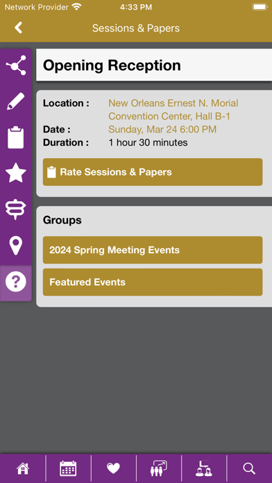 Screenshot 3 of AIChE Events App