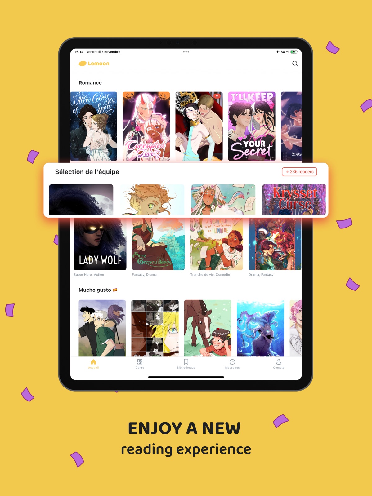 Lemoon: Comics & Webtoons ipad screenshot 4