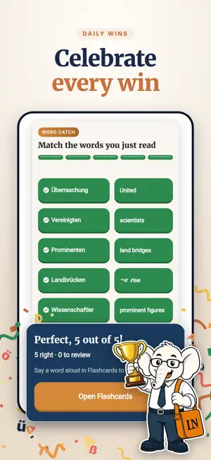 LingoNews: Read & Learn German screenshot 2
