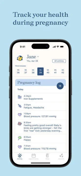 Nara Baby & Pregnancy Tracker: Screenshot 4 von 10