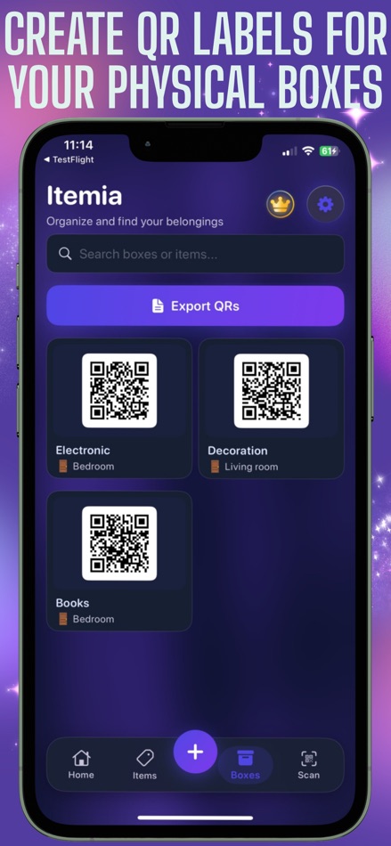 #3. Itemia: Home Inventory Boxes (iOS) Door: Adrian Pompa Pena