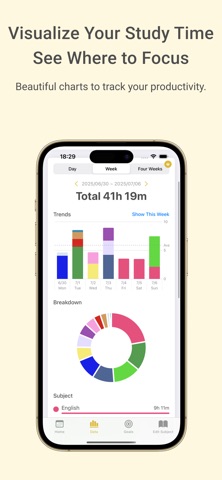 Retime: Study Timer & Planner Screenshot 2 of 9