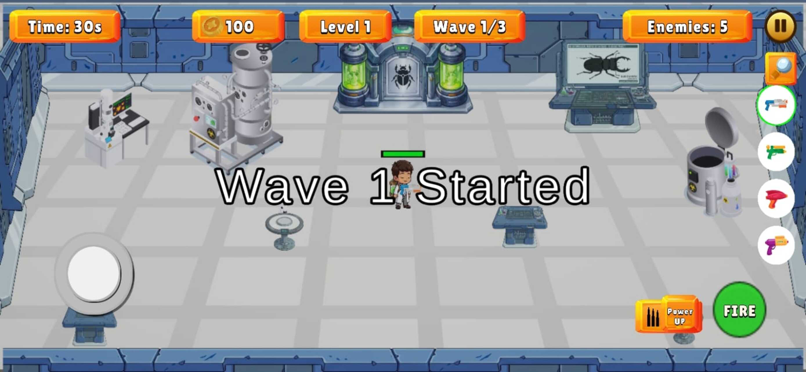 Lab Escapes Rush Defense screenshot 4