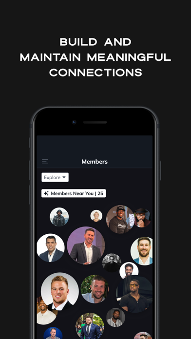Pro Athlete Community (PAC) iPhone screenshot 1 - Social Networking app