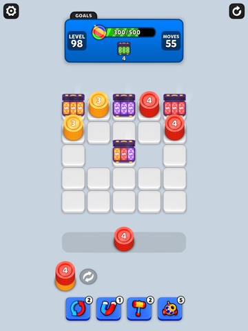 Coin Stack Puzzle! iPad screenshot