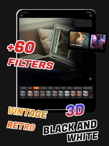 Photo Editor Aesthetic Filters ipad screenshot 4