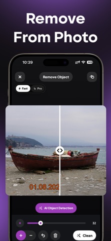 AI Remove People from Photo iPhone screenshot