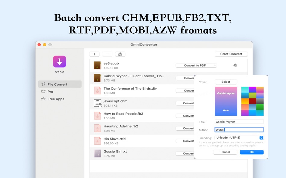 OmniConverter - Any Format (macOS) 由: 惠源 赵 OmniConverter - Any Format (macOS) 由: 惠源 赵