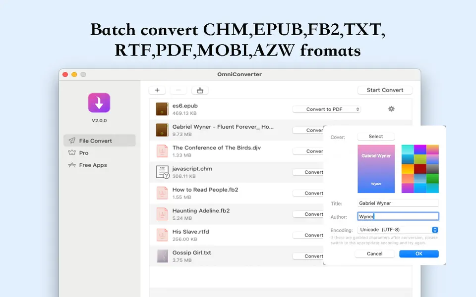 Screenshot 1 of OmniConverter – Any Format 2.1.3