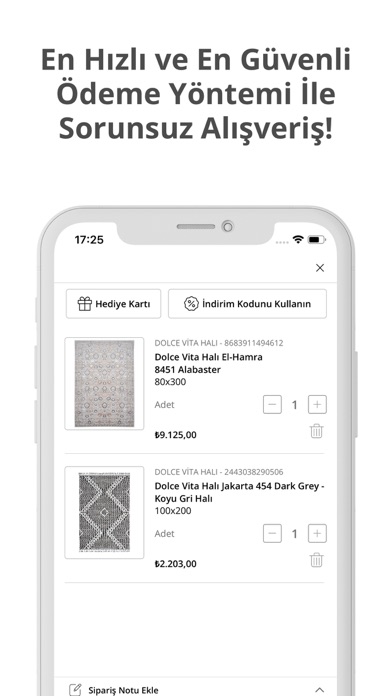 Dolce Vita Halı Shopping Screenshot