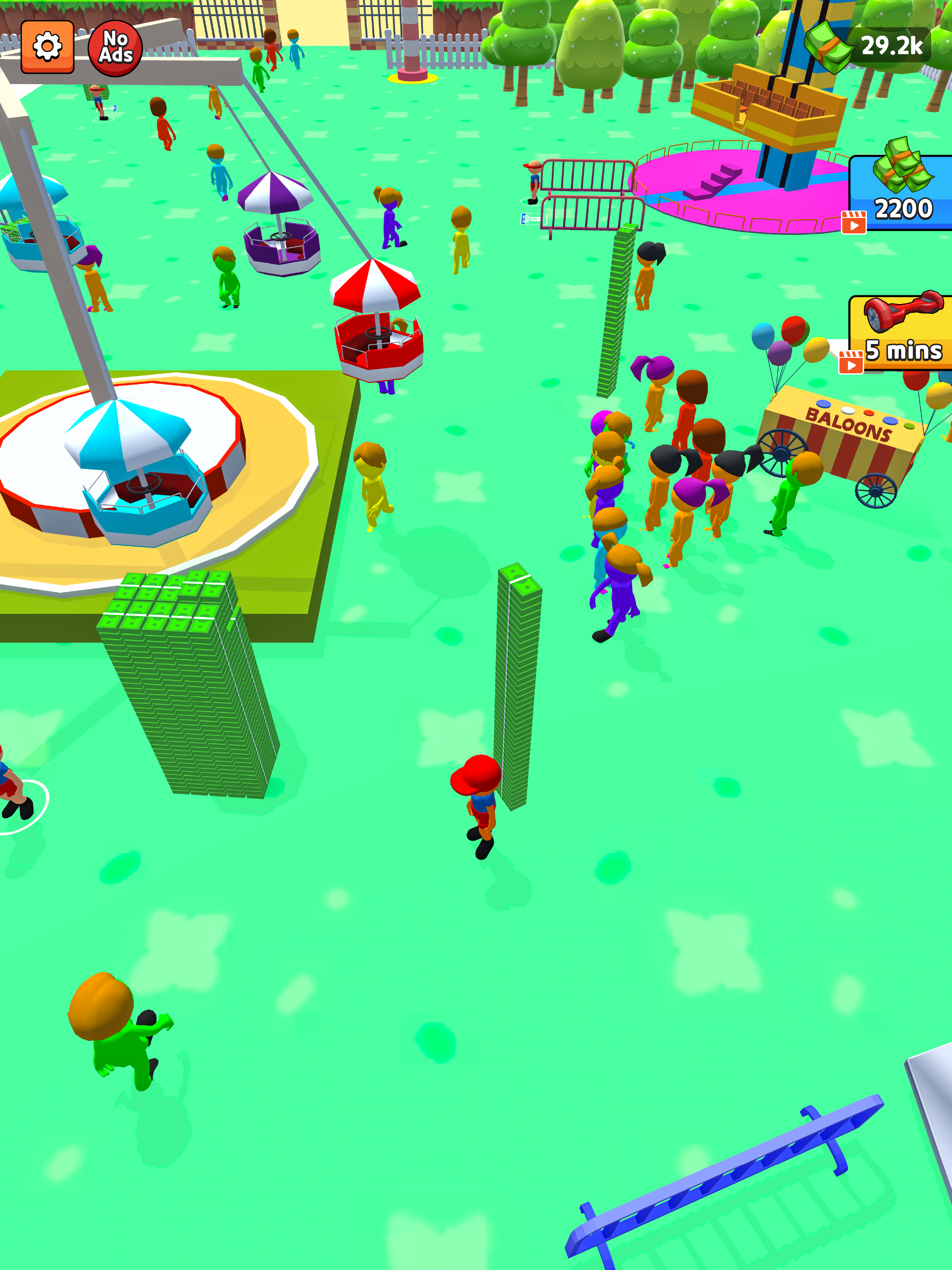 Coaster Shop - Idle Theme Park screenshot 5