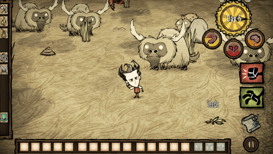 #1. Don't Starve: Pocket Edition+ (iOS) 由: Klei