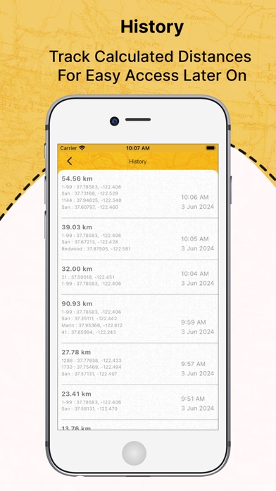 eZy Distance Calculator Screenshot