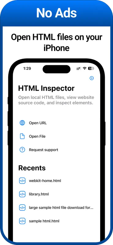 HTML Viewer: View Source screenshot 2 of 4