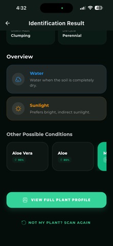 Plant Identifier & Care - AI iPhone screenshot