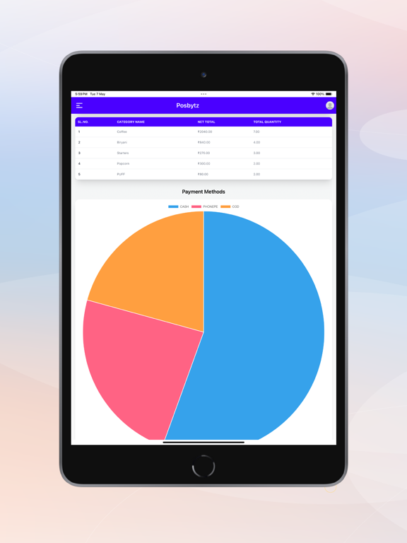 Screenshot #6 pour PosBytz Merchant