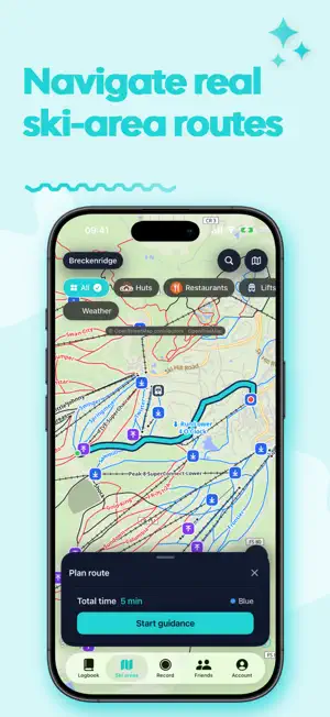 Pistr: Ski Maps & GPS Tracker screenshot 1